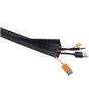 BRATECK Δεματικό Καλωδίων τύπου Flex Wrap VS-85, 100x8.5cm, μαύρο