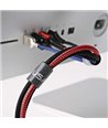 USAMS ταινία τύπου Velcro πολλαπλών χρήσεων ZB60ZD05, 20mm, 5m, μαύρη