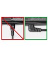 GOOBAY καλώδιο τροφοδοσίας Euro 97346, γωνιακό, 2x0.75 mm², 1m, μαύρο