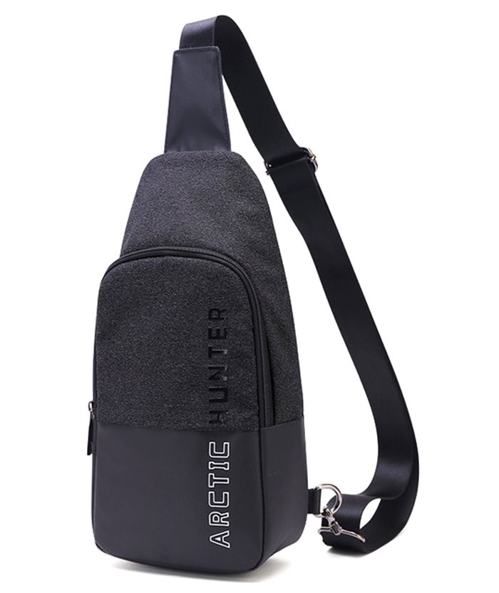 ARCTIC HUNTER τσάντα Crossbody XB0058-BK, αδιάβροχη, μαύρη