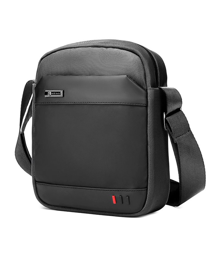 ARCTIC HUNTER τσάντα ώμου K00065 με θήκη tablet, αδιάβροχη, 3L, μαύρη