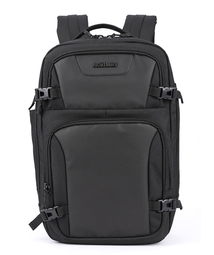 ARCTIC HUNTER τσάντα πλάτης B00191 με θήκη laptop 15.6", μαύρη
