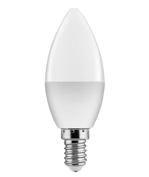 POWERTECH LED Λάμπα Candle E14-004 5W, 3000K, E14, Samsung LED, IC