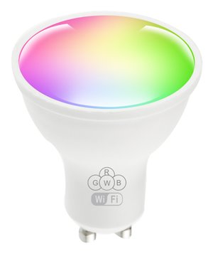 POWERTECH Smart λάμπα LED GU10-001, Wi-Fi, 5W, GU10, RGB 2700-6500K