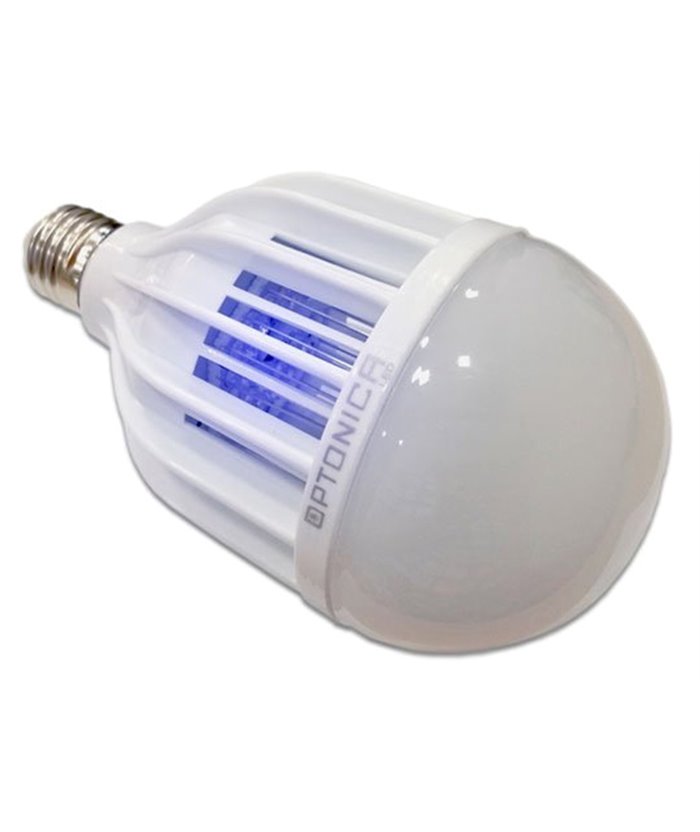 OPTONICA LED λάμπα με εντομοπαγίδα 1816, 8W+2W, 4500K, E27, 800lm