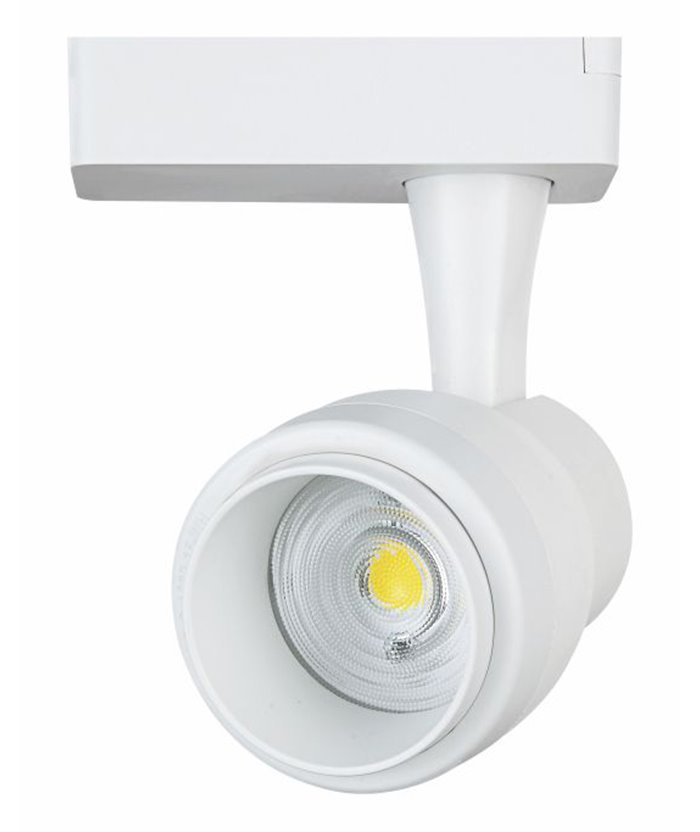 LIPER LED track light LPTRL-15E02, IP20, 15W 4000K, μεταλλικό, λευκό