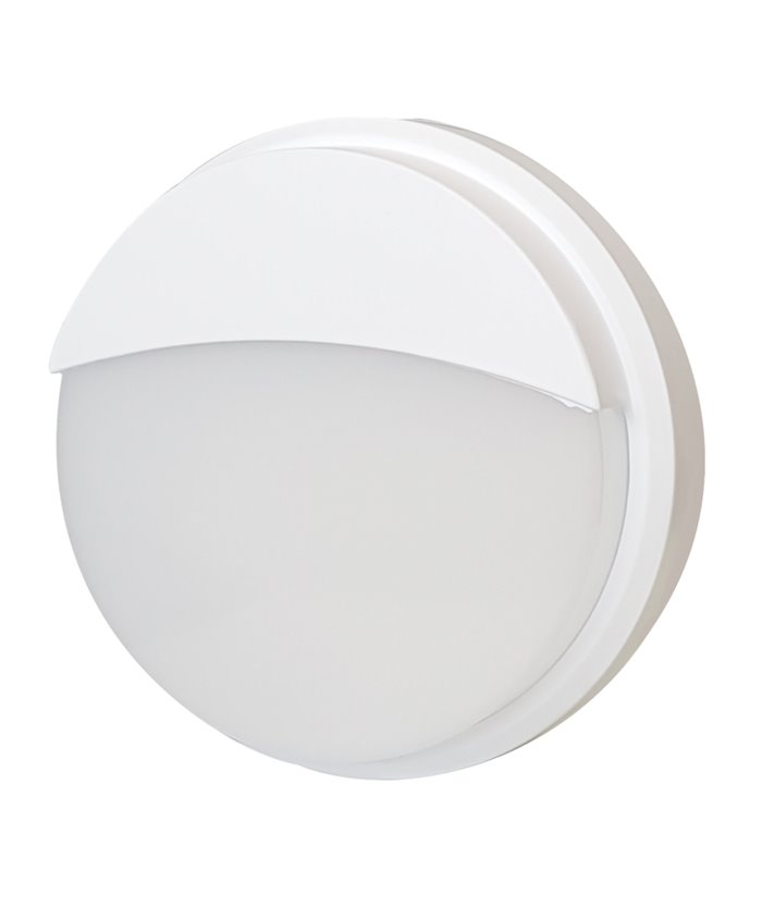 POWERTECH LED φωτιστικό τοίχου EXTL-0001, 12W, 4000k cool white, λευκό
