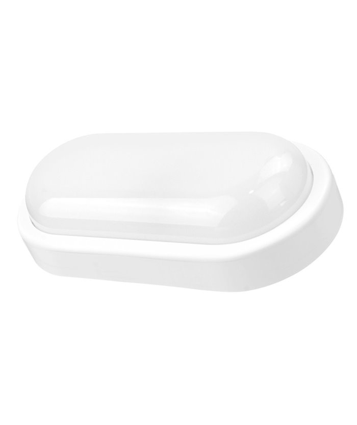POWERTECH LED φωτιστικό τοίχου EXTL-0004, 10W, 4000k cool white, λευκό