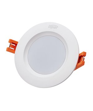 LIPER LED φωτιστικό LPDL-5A-Y, 5W, χωνευτό, 4000K, Φ9.2, λευκό