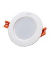 LIPER LED φωτιστικό LPDL-5A-Y, 5W, χωνευτό, 4000K, Φ9.2, λευκό