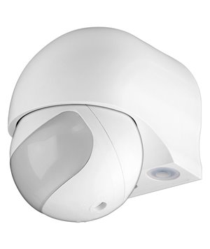 GOOBAY ανιχνευτής κίνησης 95174, εξωτερική χρήση, IP44, 180°, 12m, λευκό