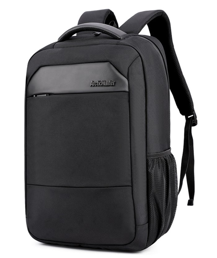 ARCTIC HUNTER τσάντα πλάτης B00111C με θήκη laptop 15.6", 23L, μαύρη
