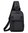 ARCTIC HUNTER τσάντα Crossbody XB00526 με θήκη tablet, 3L, μαύρη