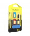 Universal Nano Sim Card To Micro Sim Card To Standard Sim Card Adapter Converter