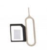 Nano To Micro SIM Card Adapter + Eject Pin Key For Mobile Phone