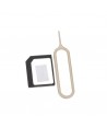 Nano To Micro SIM Card Adapter + Eject Pin Key For Mobile Phone