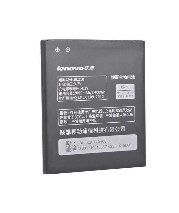 2000mAh Lenovo BL210 Replacement Battery For Lenovo A606