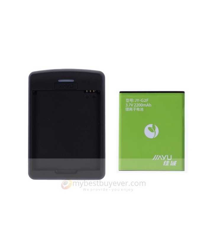 Original 2200mAh Replacement Battery + Deck Charger For JIAYU G2F