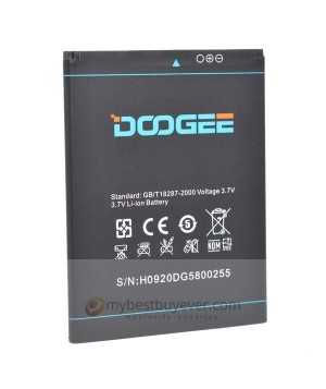 Original 2500mAh Battery For DOOGEE DG580 Smartphone