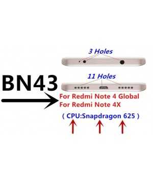 Μπαταρία BN43 για Xiaomi Redmi Note 4 Global και Redmi Note 4X