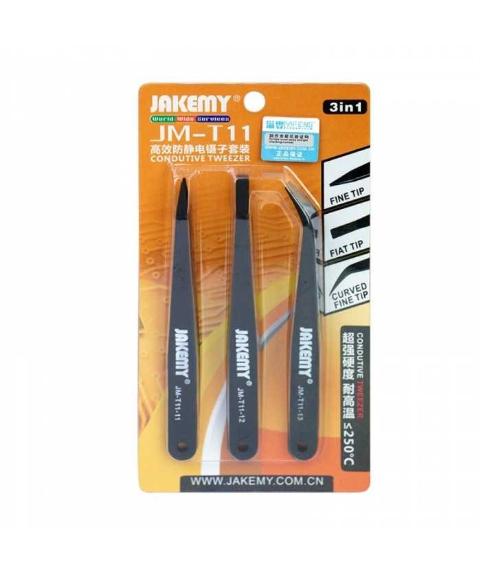 Αντιστατικές Λαβίδες JAKEMY για Ηλεκτρονικές Συσκευές