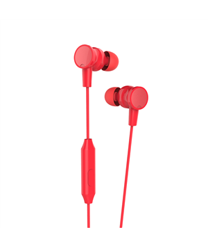 Μαγνητικά Ακουστικά Hands Free με μικρόφωνο Yookie Y1000 - Κόκκινα