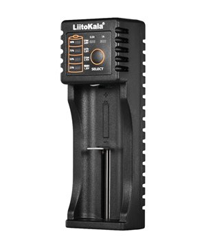 LIITOKALA φορτιστής LII-100B για μπαταρίες NiMH/CD, Li-Ion, IMR, 1 slot