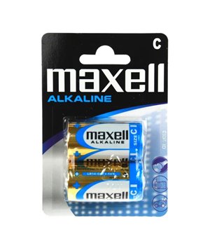 MAXELL SUPER Αλκαλική μπαταρία LR14, 1.5V, 2τμχ