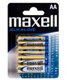 MAXELL αλκαλικές μπαταρίες AA LR6 MN1500, 1.5V, 4τμχ