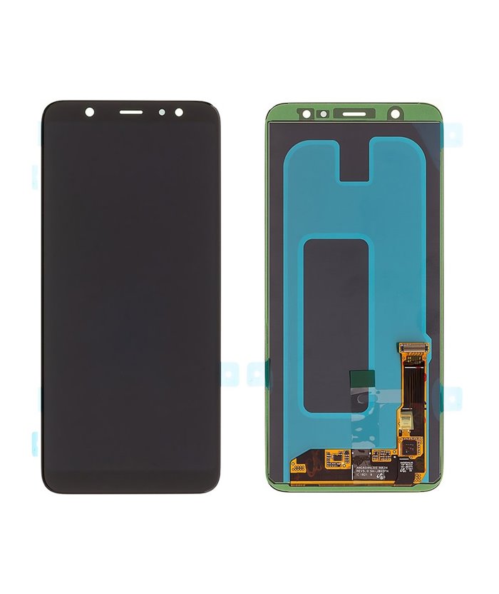 SAMSUNG Original LCD Touch Screen, Galaxy A6 Plus 2018 SM-A605FN, μαύρη