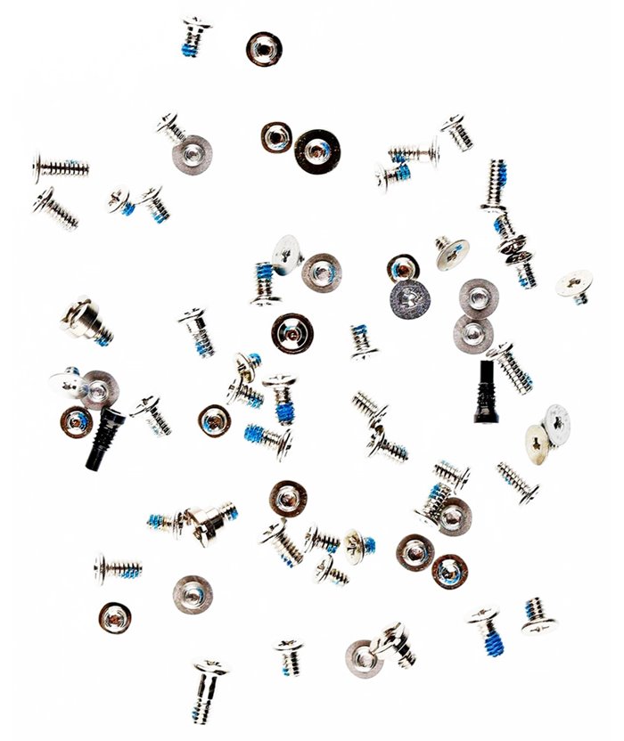 Σετ βίδες (πλήρες) SPIP8-0035 για iPhone 8, μαύρο