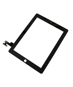 Touch Panel - Digitizer High Copy for iPad 2, with tape, Black
