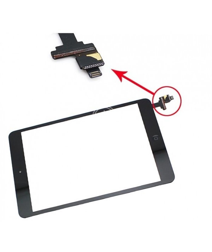 Touch Panel - Digitizer High Copy for iPad Mini, Black