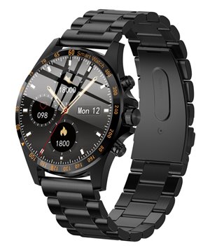 HIFUTURE smartwatch HiGEAR, 1.3", IP68, heart rate monitor, μαύρο