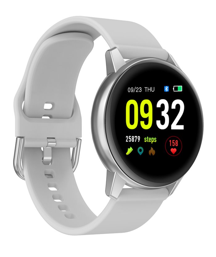 HIFUTURE smartwatch HiMATE, 1.4", IP68, heart rate monitor, λευκό