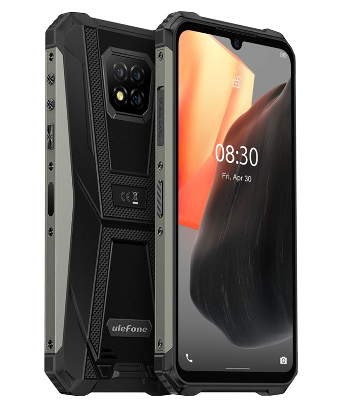 ULEFONE Smartphone Armor 8 Pro, IP68/IP69K, 6.1" 6/128GB, 5580mAh, μαύρο