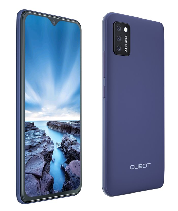 CUBOT Smartphone J8, 5.5", 2/16GB, Quad-Core, Android 10 Go, μπλε