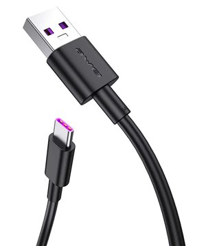 AWEI καλώδιο USB σε Type-C CL-77T, 5A, 1m, μαύρο
