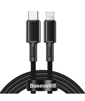 BASEUS καλώδιο USB Type-C σε Lightning CATLGD-A01, 20W, 2m, μαύρο