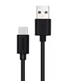 PHILIPS καλώδιο USB σε USB Type-C DLC3104A-00, 1.2m, μαύρο