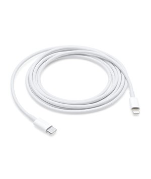 APPLE Καλώδιο USB Type-C σε Lightning, MKQ42AM-A (A1702), 2m, λευκό