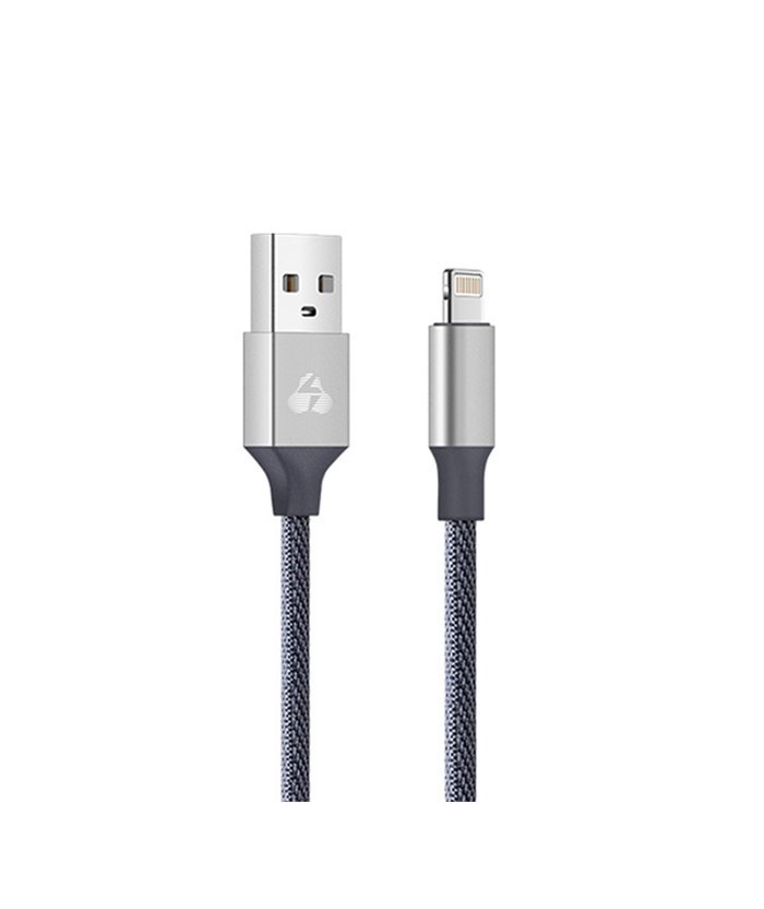 POWERTECH Καλώδιο USB σε Lightning eco small PTR-0049 copper, 1m, ασημί