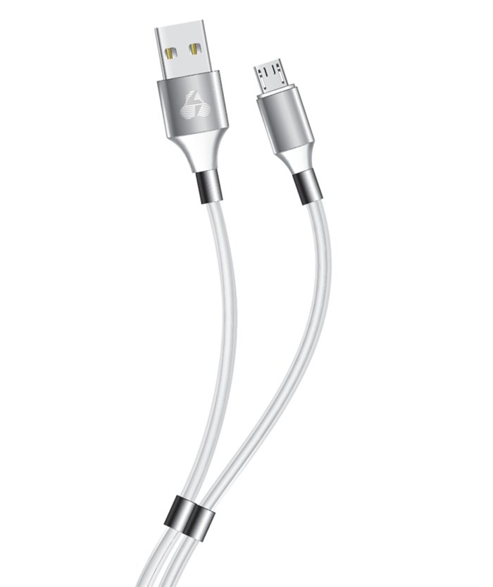 POWERTECH Καλώδιο USB σε Micro USB easy PTR-0085, copper, 1m, λευκό