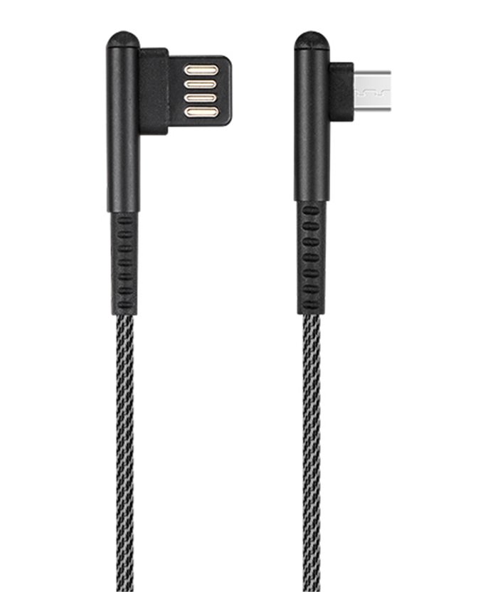 ROCKROSE καλώδιο USB σε Micro USB Janus AM, 2.1A, 1m, μαύρο
