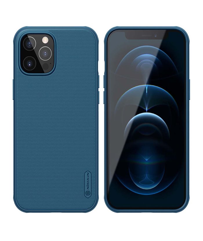 NILLKIN θήκη Super Frost Shield για Apple iPhone 12/12 Pro, μπλε