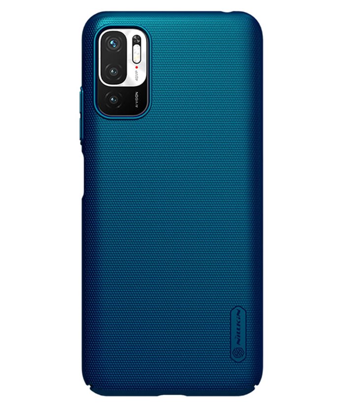 NILLKIN θήκη Super Frosted Shield για Xiaomi Redmi Note 10 5G, μπλε