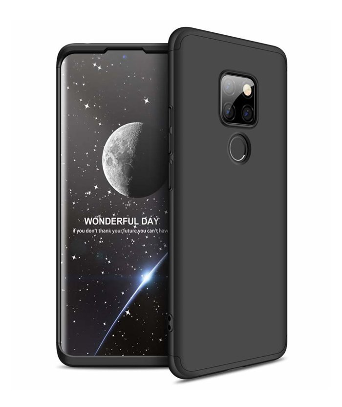 POWERTECH θήκη 360° Protect MOB-1190 για Huawei Mate 20, μαύρη
