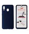 POWERTECH Θήκη Body 360° με Tempered Glass για Samsung A20, μπλε