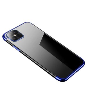 POWERTECH θήκη Clear color MOB-1555, iPhone 12 Pro Max, μπλε
