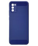 POWERTECH θήκη Carbon MOB-1619 για Samsung Galaxy A02s, μπλε